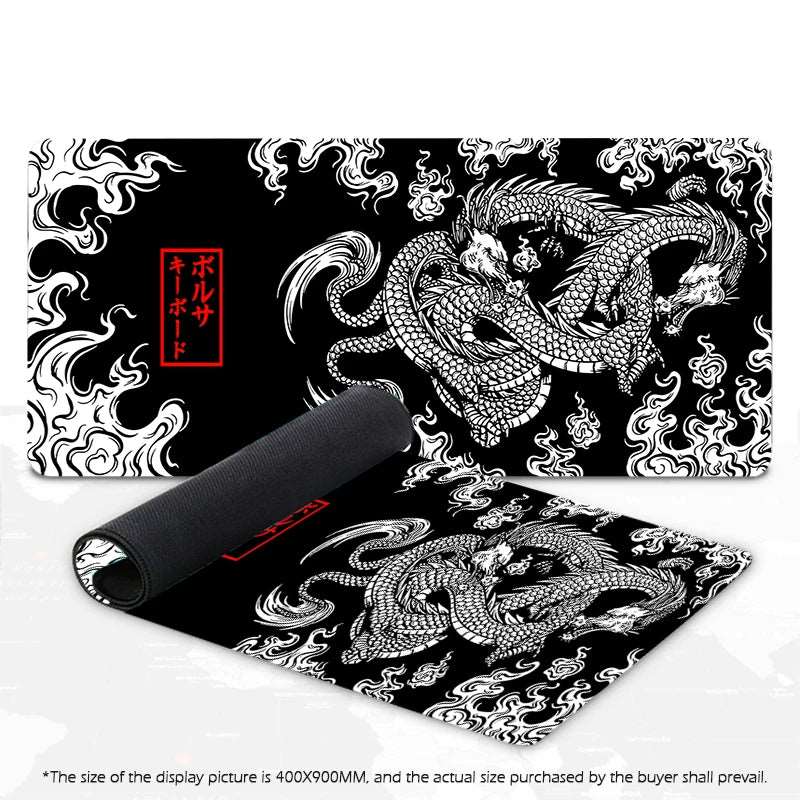 Anime-Inspired Japanese Dragon Gaming Mouse Pad Apexion Labs