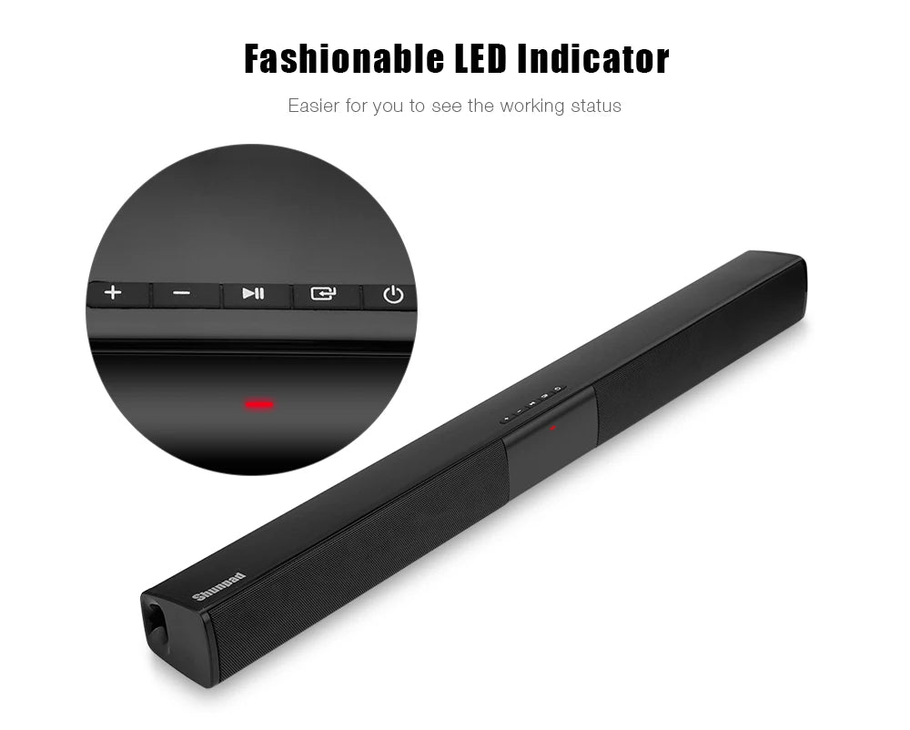 BS28B Wireless Bluetooth Soundbar Apexion Labs