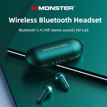 Monster XKT25 Wireless Bluetooth 5.4 Headphones Apexion Labs