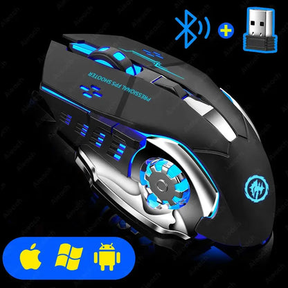 Rechargeable Wireless Gaming Mouse Apexion Labs