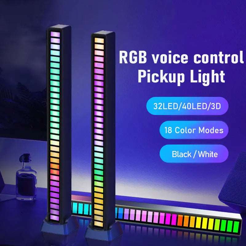 RGB Symphony Music Level Lamp Apexion Labs