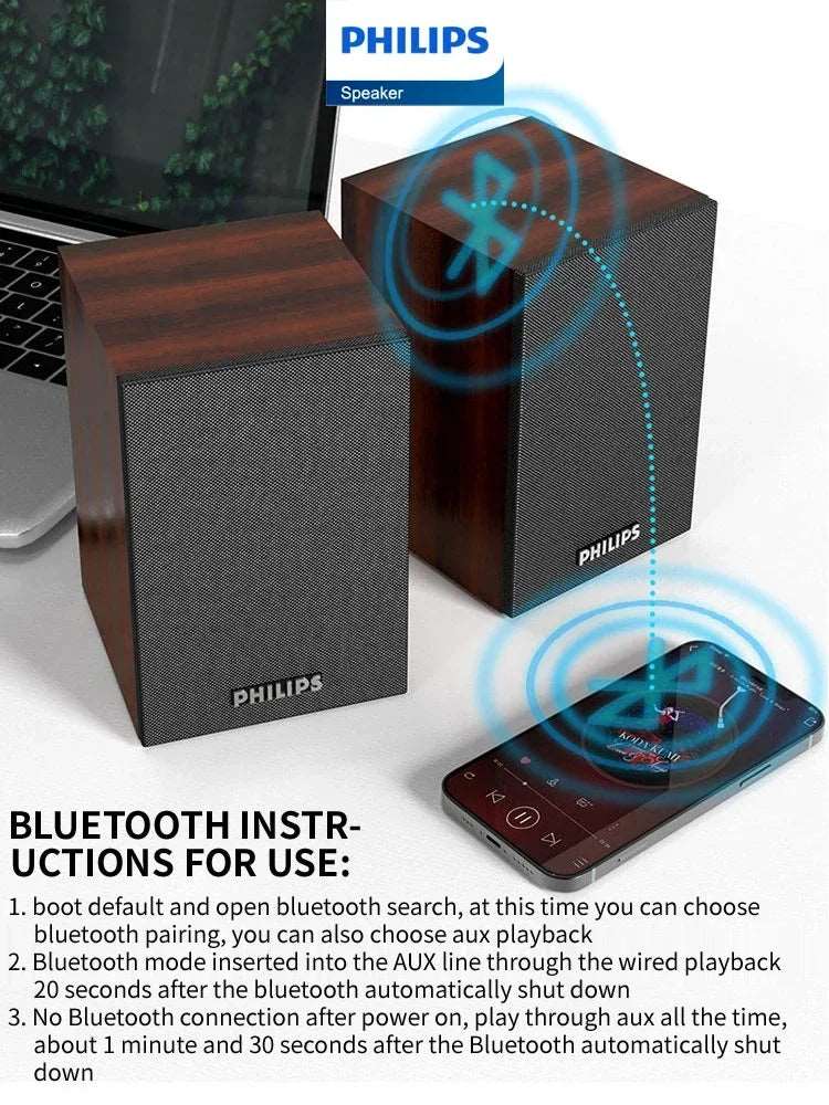 Philips SPA20 Bluetooth Speaker Apexion Labs