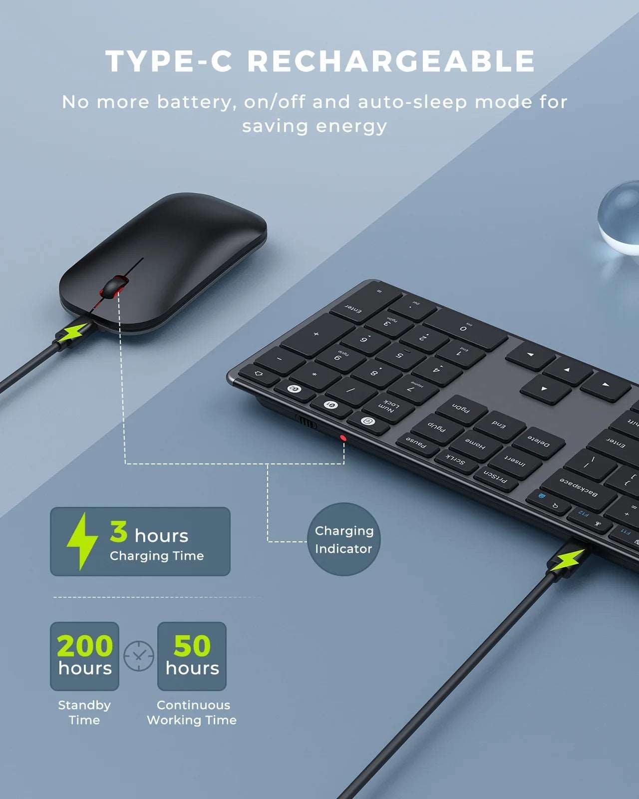 Seenda Keyboard & Mouse Combo Apexion Labs