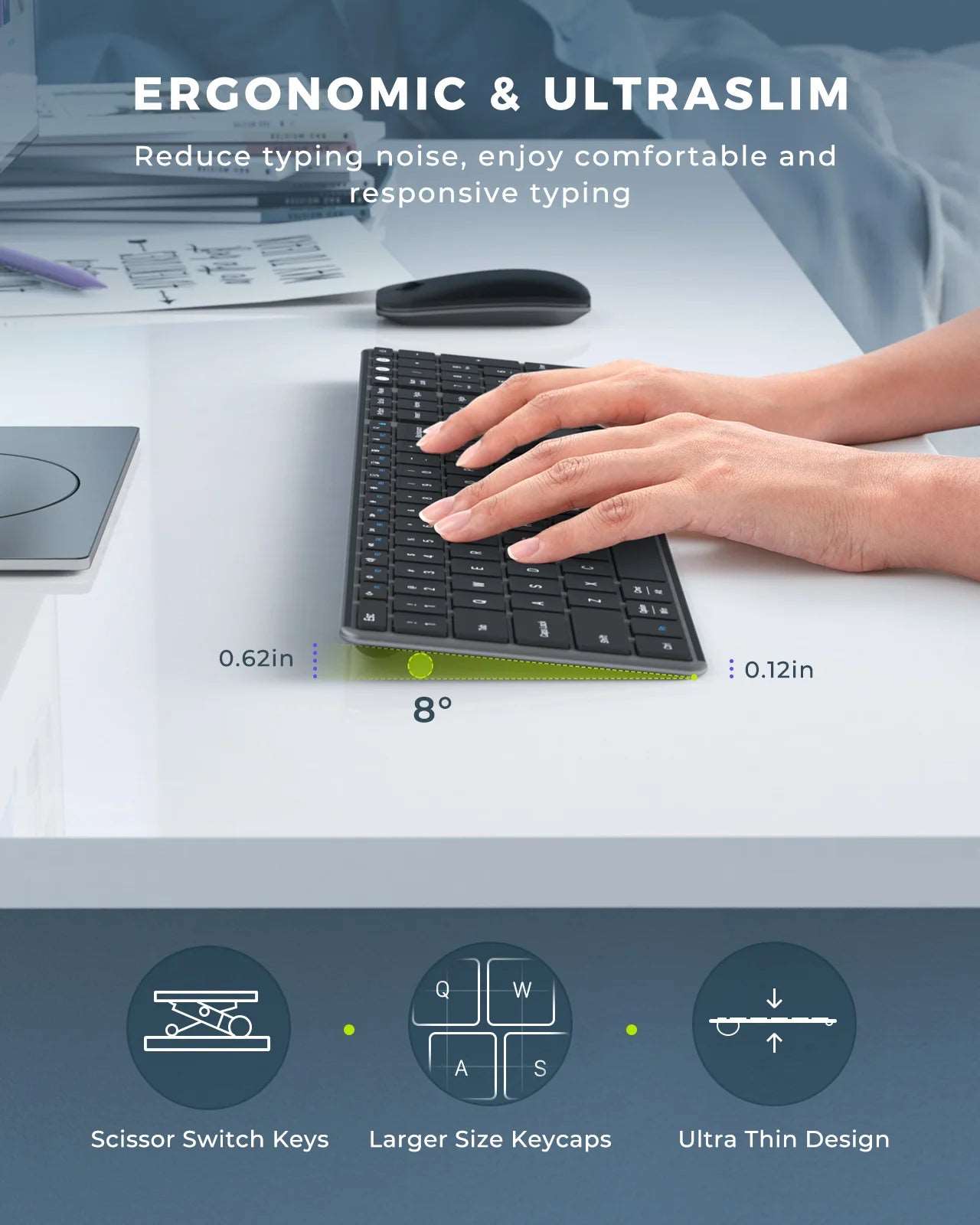 Seenda Keyboard & Mouse Combo Apexion Labs